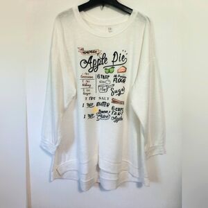 [5x$20] New Seasonal Soft Long Sleeves Top  /  Size  (2X)